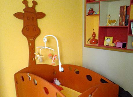 Lit Enfant Girafe